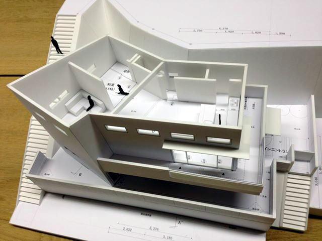 一戸建て住宅模型