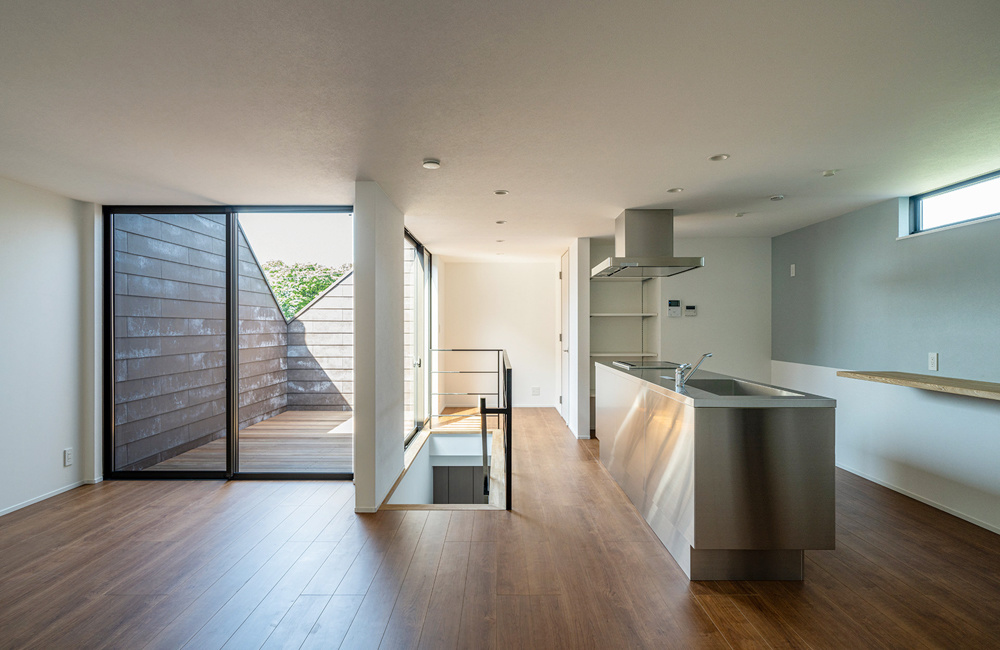 立地を活かしたリゾートハウス