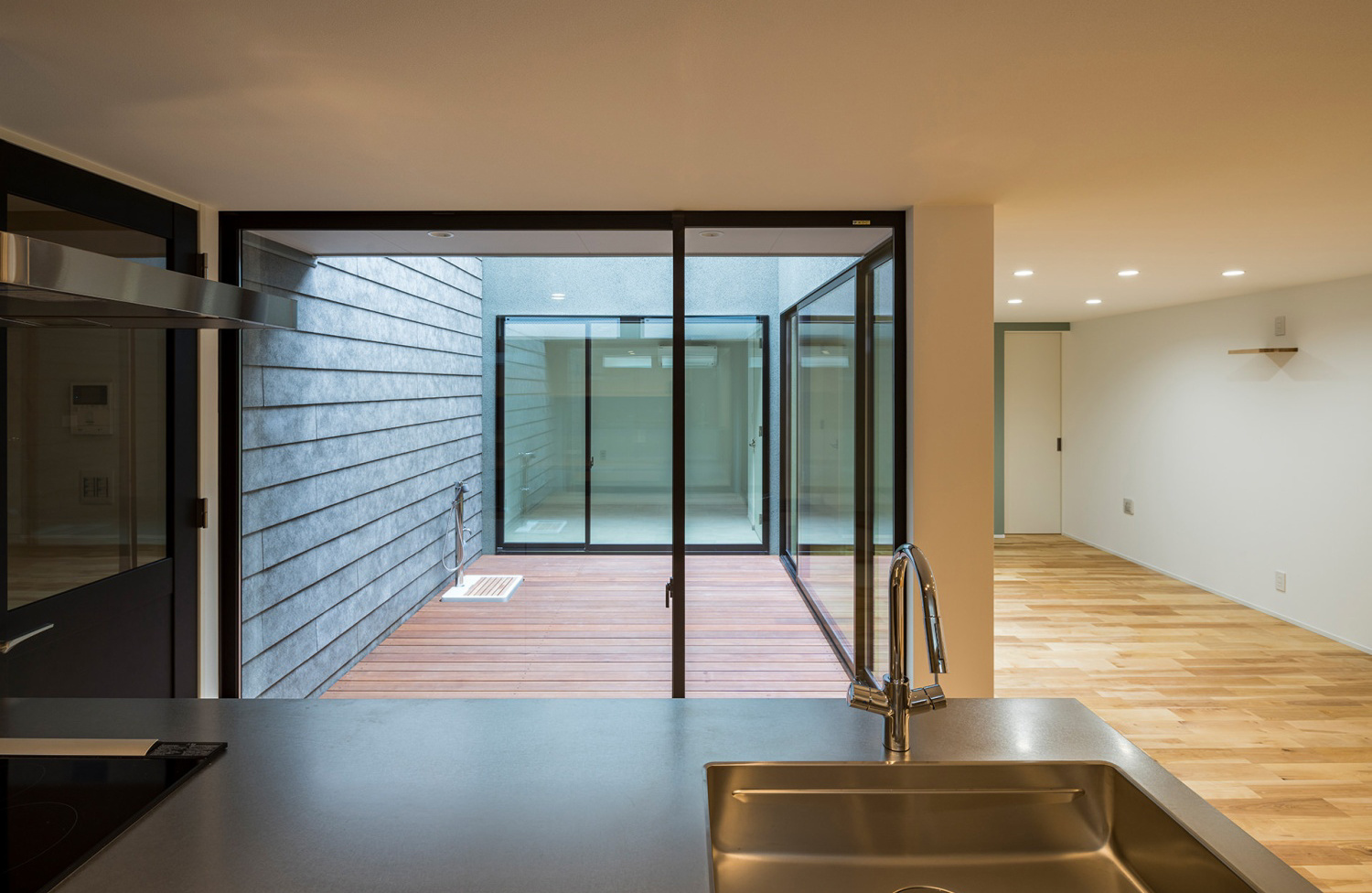 中庭のある住まい